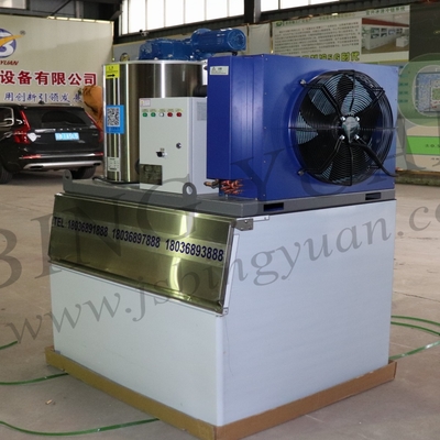 عملکرد بالا 3.94kw ~ 90kw دستگاه یخ پوسته تجاری 1ton