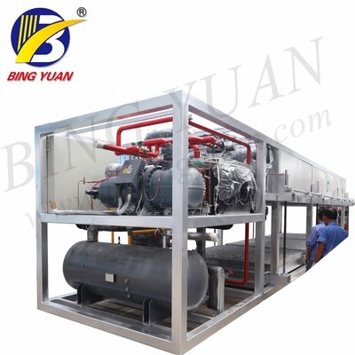 R404A 25T 94.05KW SS304 ماشین ساخت مکعب یخ تجاری
