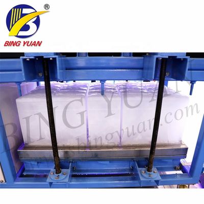 ماشین یخ بلوک اتوماتیک خنک کننده تجاری تجاری 2T 14KW
