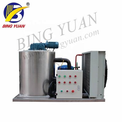 خنک کننده هوا 10 تن 3.94KW SS304 دستگاه یخ ساز تکه ای