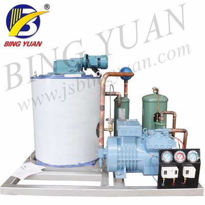 یخ ساز 10KW R404A Snow Flake Ice Making ، دستگاه یخ 3 تنی