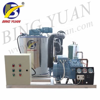 یخ ساز 10KW R404A Snow Flake Ice Making ، دستگاه یخ 3 تنی