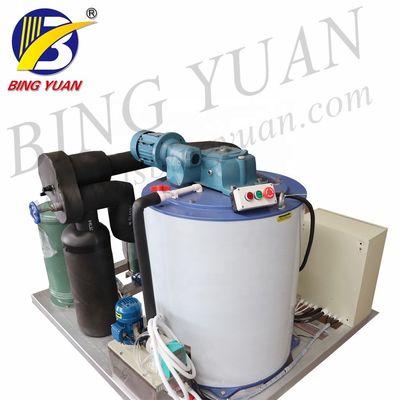 یخ ساز 10KW R404A Snow Flake Ice Making ، دستگاه یخ 3 تنی