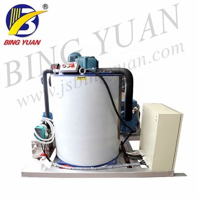 یخ ساز 10KW R404A Snow Flake Ice Making ، دستگاه یخ 3 تنی