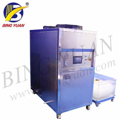 دستگاه یخ دوغاب دوغاب غذاهای دریایی 380V 124.3KW 3T