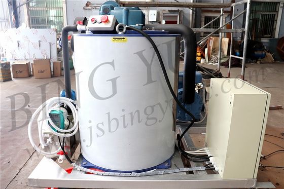 34.31KW 2200KG فولاد ضد زنگ 10 تن یخ ساز برف