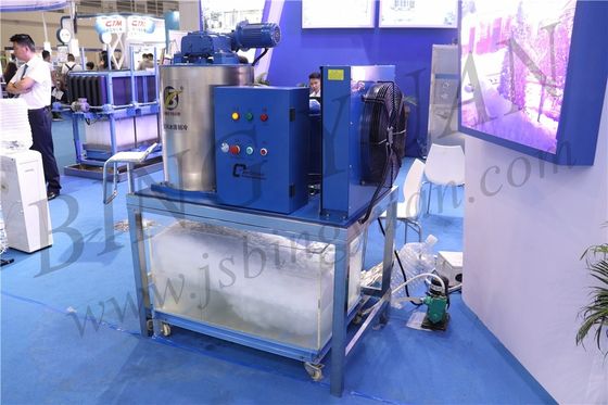 قیمت عمده فروشی دستگاه یخ شکن صنعتی ، 1T / روز یخ ساز با ظرفیت کوچک