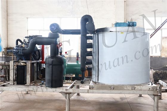 China Manufacture CE Certified High Flake Ice Maker ، دستگاه یخ Flake ، ظرفیت روزانه 15T