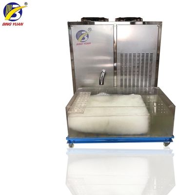 دستگاه یخ دوغاب دوغاب غذاهای دریایی 380V 124.3KW 3T