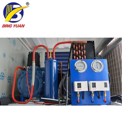 3800KG 480 ولت R404A خورشیدی اتاق خنک ظرفشویی