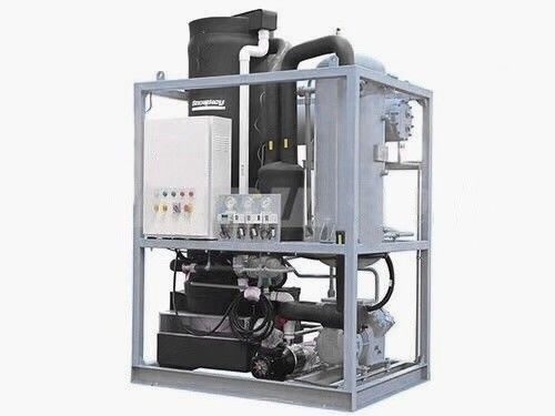 R404A 4.5KW 220 ولت 1TPD دستگاه یخ ساز لوله